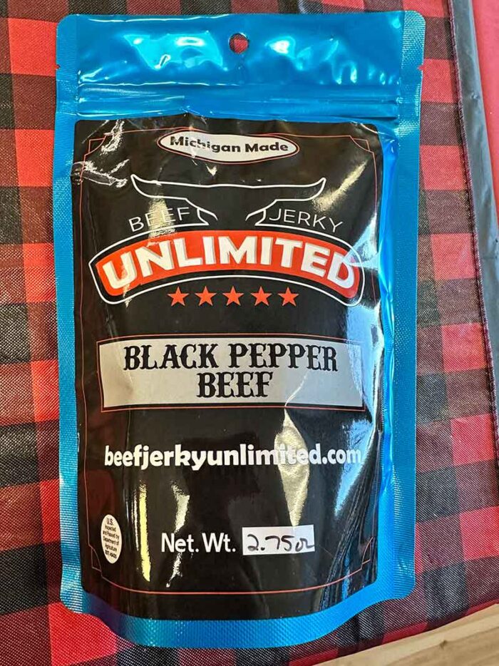 Black Pepper Beef Jerky Chips